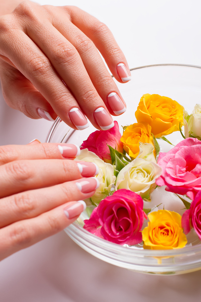 Spa treatment for nails.